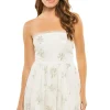 Stardust Strapless Mini Dress