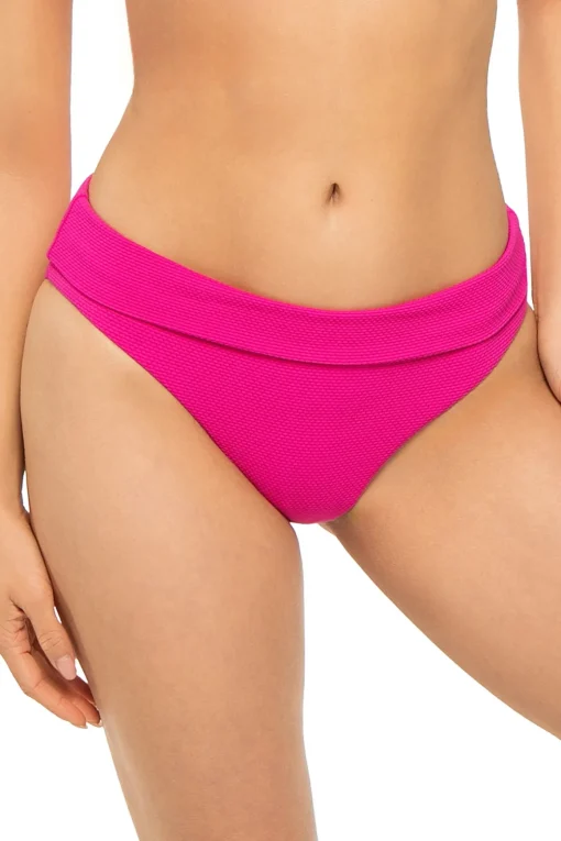 Sydney Textured Hipster Bikini Bottom