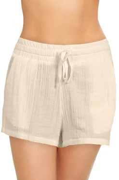 Tie Front Shorts