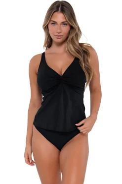 Underwire Twist Tankini Top (E-H Cup)