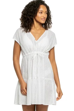 V-Neck Mini Dress