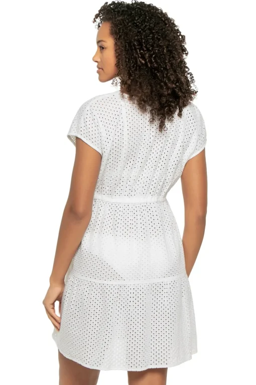 V-Neck Mini Dress