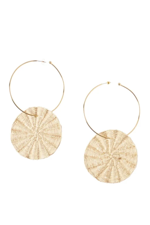 Xue Gold Plated Hoop Earrings