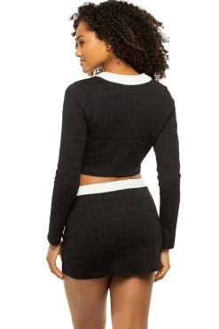 Adaline Colorblock Swim Cardigan