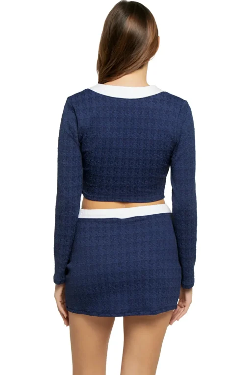 Adaline Colorblock Swim Cardigan