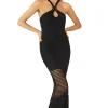 Adrienna Crochet Maxi Dress