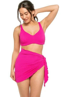 Alex Textured Short Pareo