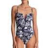 Allora Floral V-Wire One Piece Swimsuit