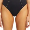 Amy Ribbed High Waist Bikini Bottom