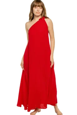 Asymmetrical Maxi Dress