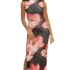 Athena Mesh Maxi Dress