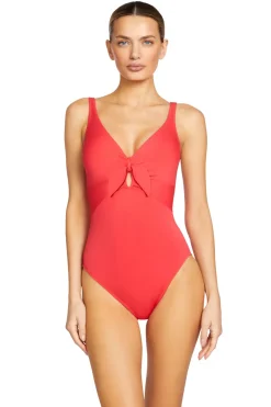 Ava Knot One Piece Swimsuit