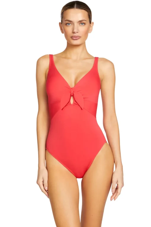 Ava Knot One Piece Swimsuit