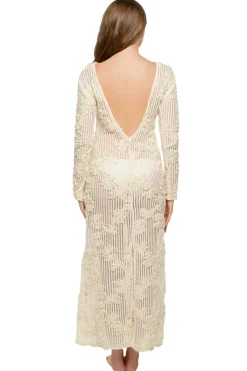 Azalia Crochet Maxi Dress