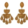 Bali Raffia Drop Earrings