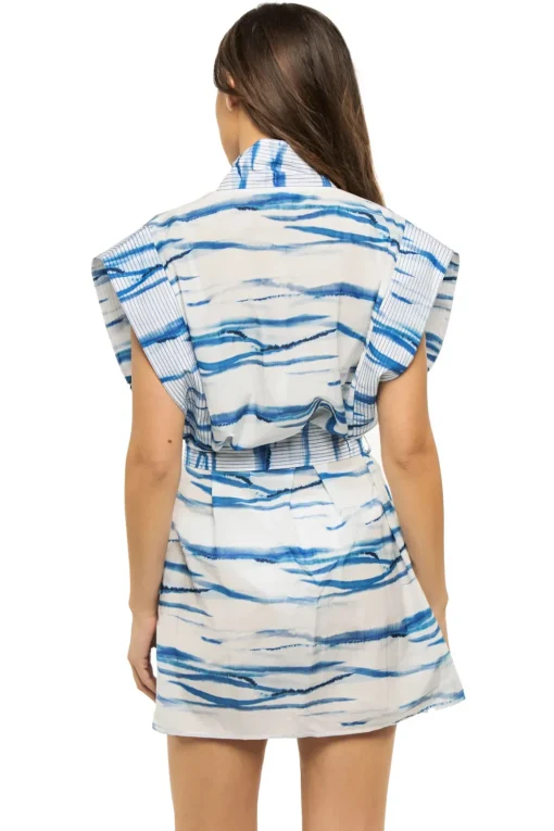Belted Mini Caftan
