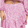 Bova V Ruffle Mini Skirt