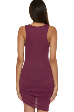 Breezy Basics V-Neck Mini Dress