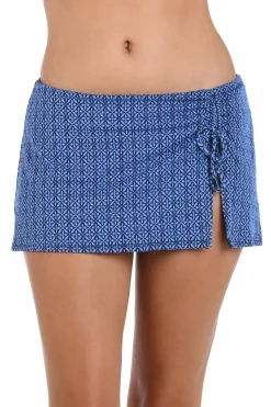 Charmed Coast Tunnel Skirted Bikini Bottom