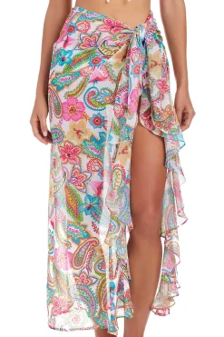 Chiffon Ruffle Sarong