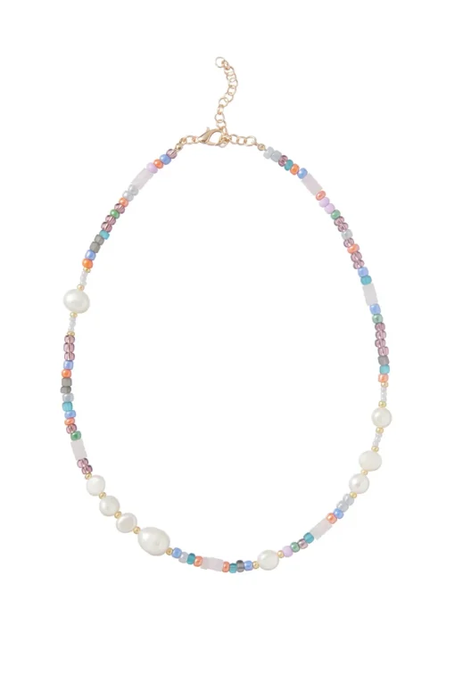 Colorful Pearl Necklace