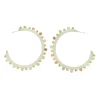 Crochet Hoop Earrings