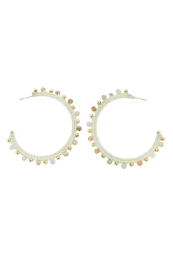 Crochet Hoop Earrings