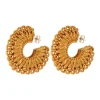 Crocus Hoop Earrings