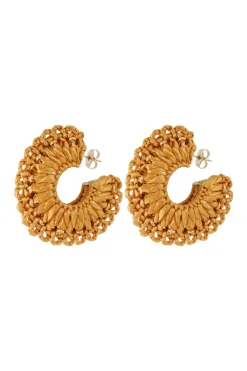 Crocus Hoop Earrings