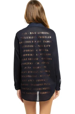 Destinations Oversized Shirt Dress