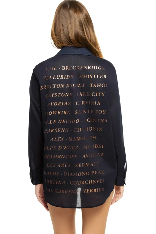 Destinations Oversized Shirt Dress