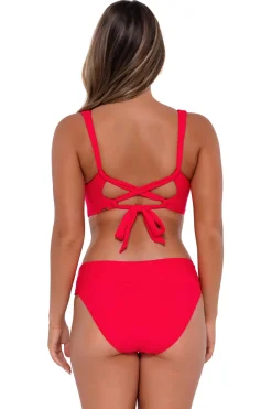 Elsie Underwire Bralette Bikini Top (D+ Cup)