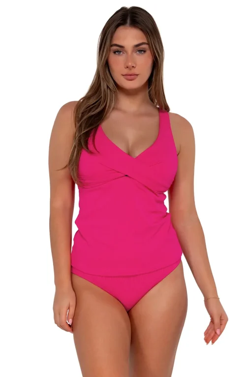 Elsie Underwire Tankini Top (D+ Cup)