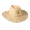 Embroidered Evil Eye Hat