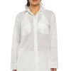 Eyelet Cove Boyfriend Shirt