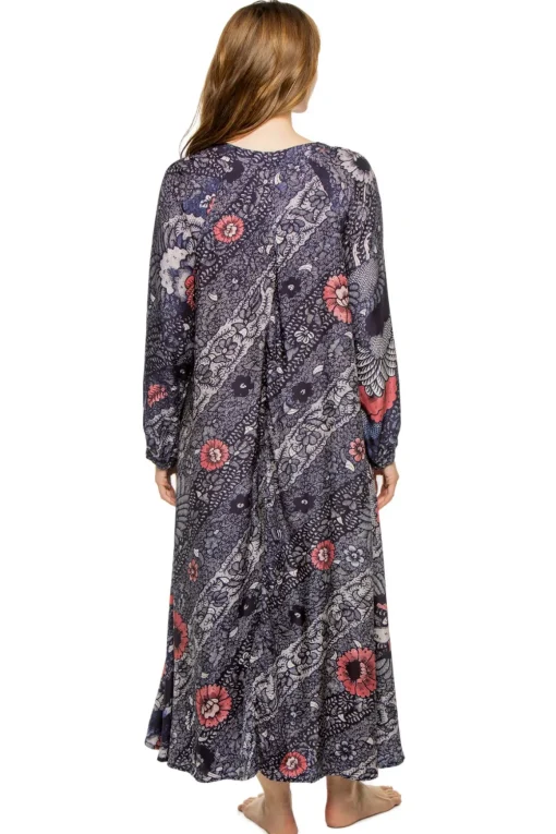 Fiore Silk Maxi Dress