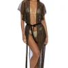 Fringe Long Kimono
