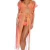 Fringe Long Kimono