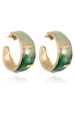Idra Wide Hoop Earrings
