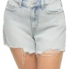 Kennedy Distressed Denim Shorts