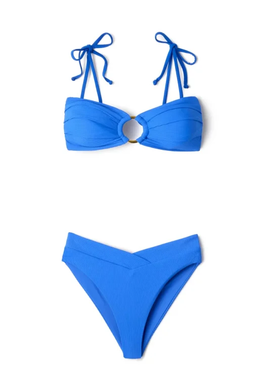 Lido Banded High Waist Bikini Bottom