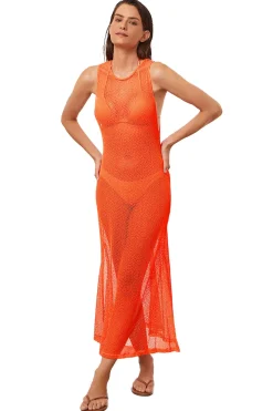 Mesh Midi Dress