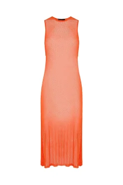 Mesh Midi Dress