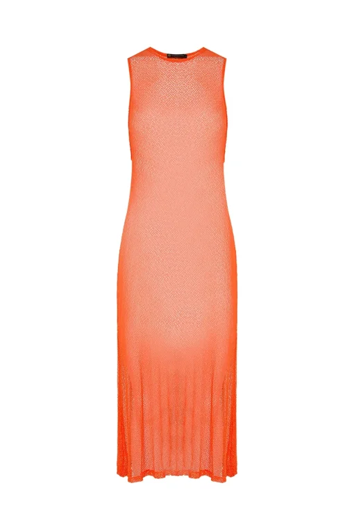 Mesh Midi Dress