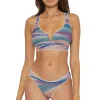 Miranda Banded V-Front Bikini Top (D+ Cup)