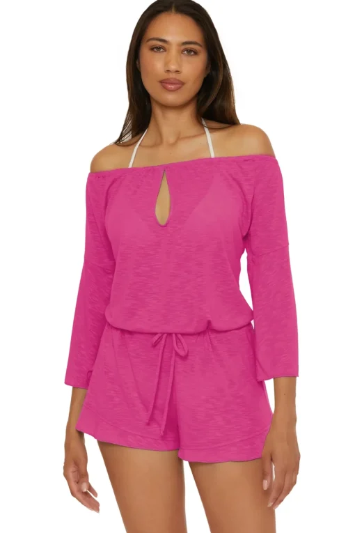 Off Shoulder Romper