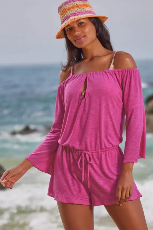 Off Shoulder Romper