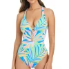 Plunge One Piece Swimsuit