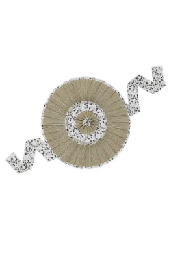 Polka Monochrome Luxe Ravello Hat