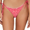 Pom Pom Hipster Tie Side Bikini Bottom